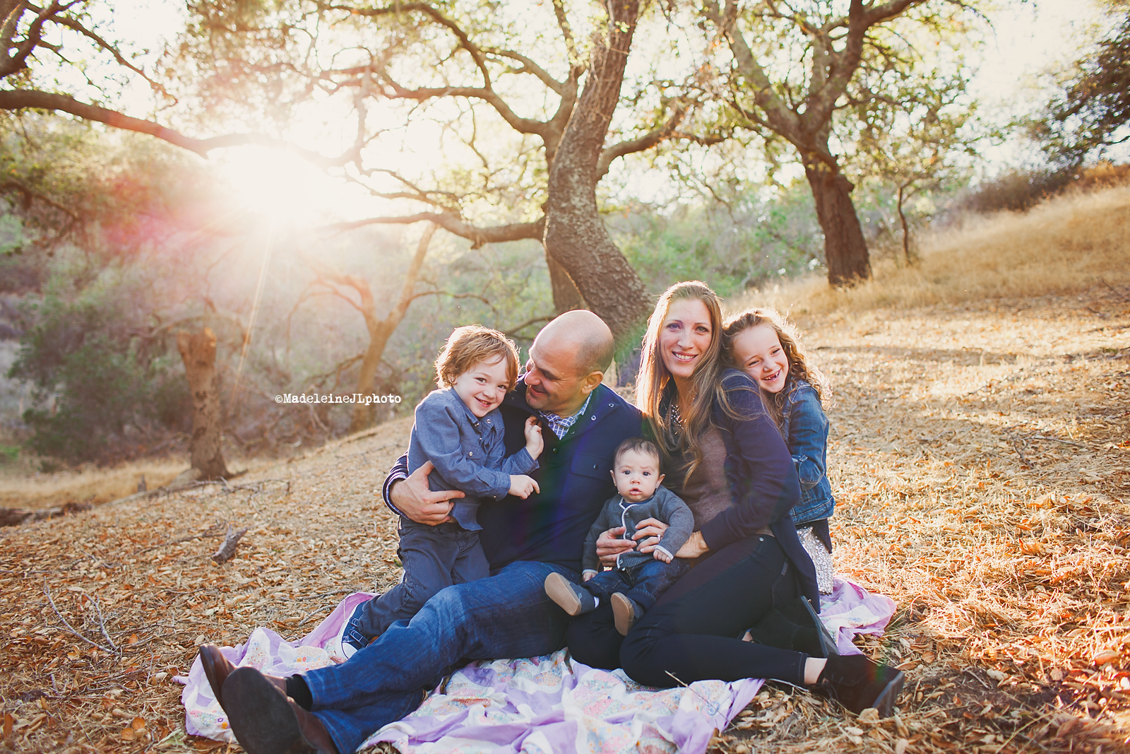RSM orange county family session. Woodsy family session. OC family photographer